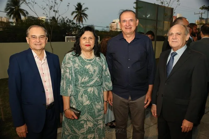 Abelardo Benevides, Nailde Pinheiro, Washington Araújo e Gladson Pontes