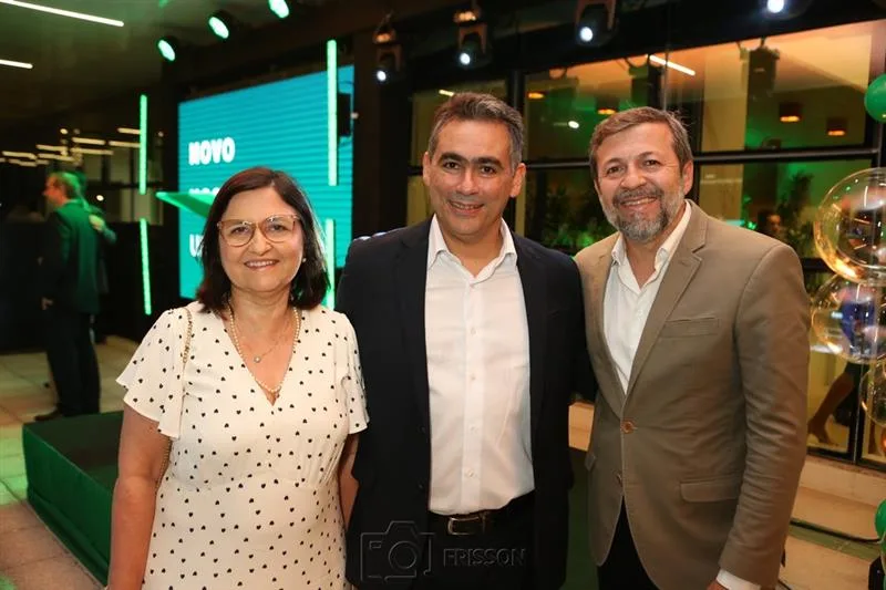 Ana Estela Leite, Marcos Aragão e Elcio Batista