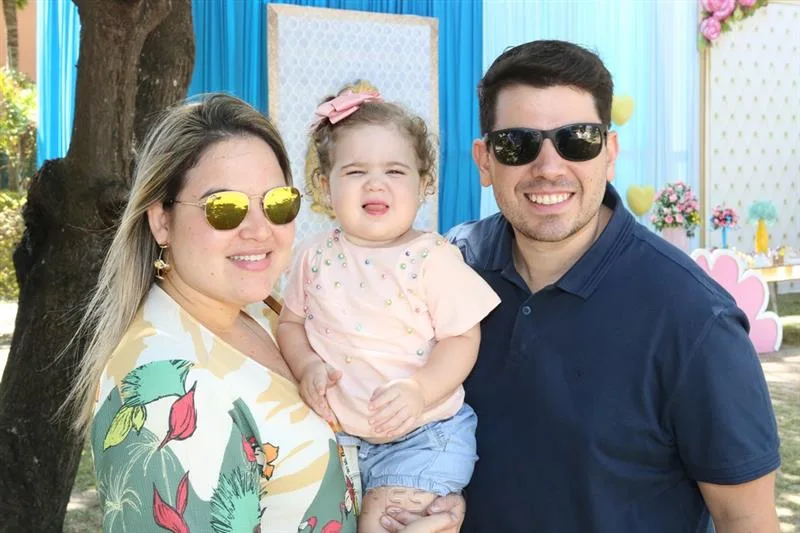 Barbara, Bianca Telles e Ricardo Matos