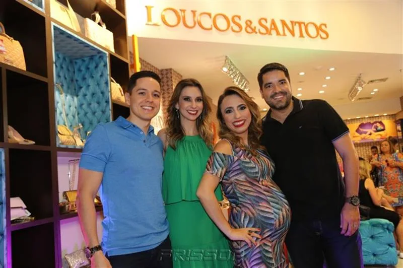 Cristiano e Thaís Angeloni, Mabel e Rodrigo Portela