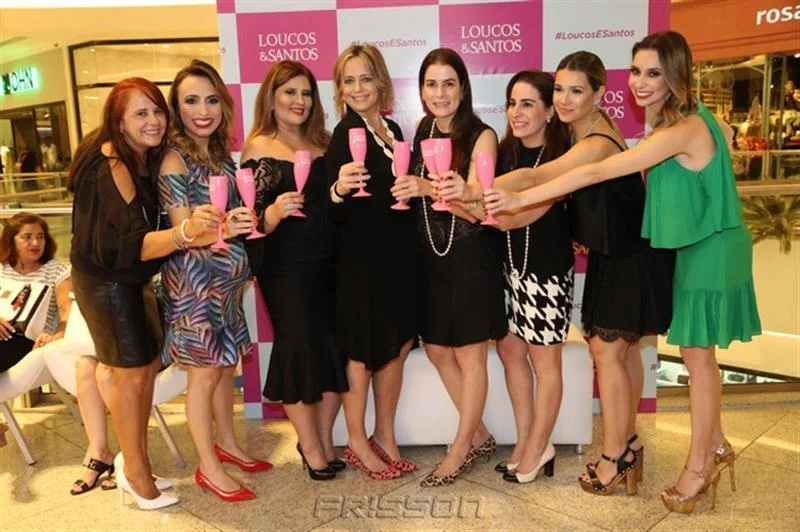 Fátima Duarte, Mabel Portela, Montiele Arruda, Andrea Fialho, Thaís Jereissati, Anice Castro, Jeritza Gurgel e Thaís Angeloni