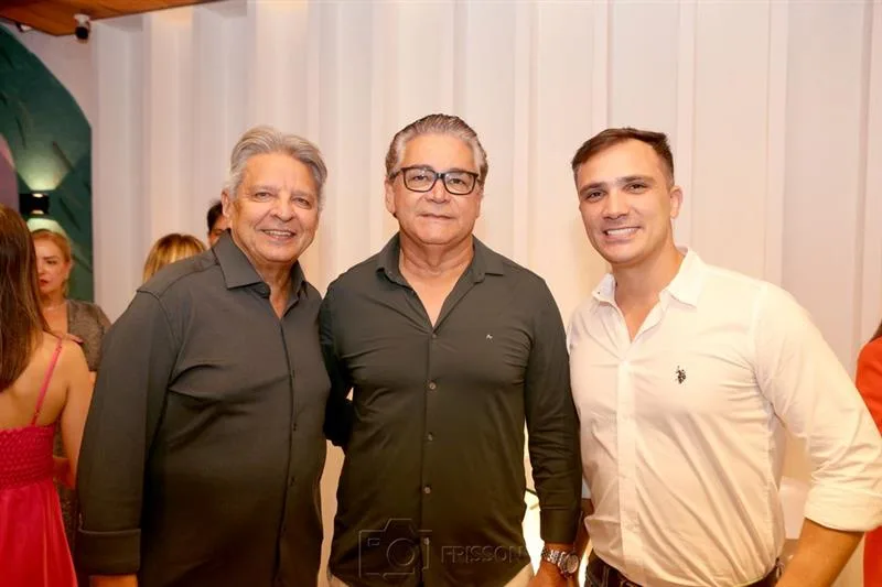 Francisco Bastos, Santana Júnior e Marcelo Brandão