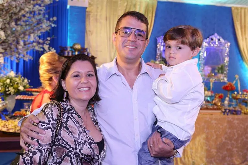 Annice, Leandro e Arthur Cortez