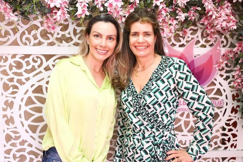 Ayla Santos e Hélida Escóssia