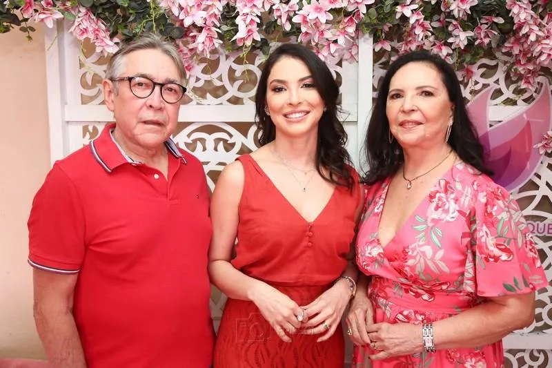 Cleiton Albuquerque, Lia Albuquerque e Maria das Graças