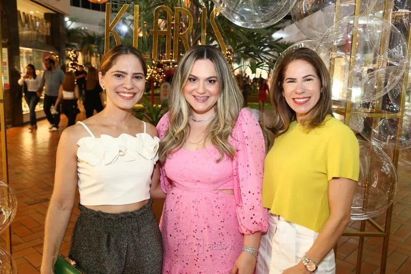Aline Mascarenhas, Karla Benevides e Sabrina Costa