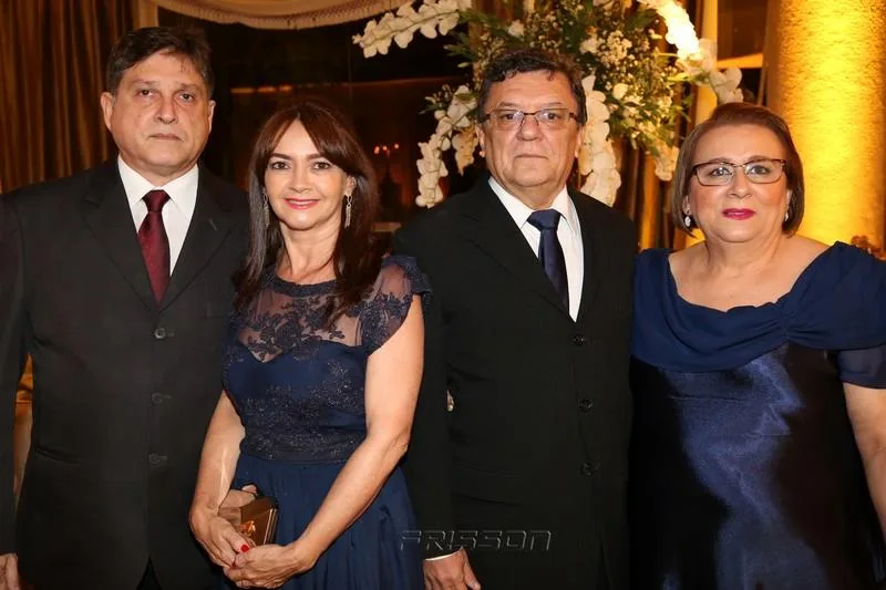 Carlos Henrique e Elza Lopes, Ignácio Parente e Vera Dias
