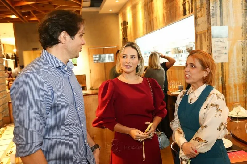 Benjamin Oliveira, Gaída Dias e Raquel Mendonça