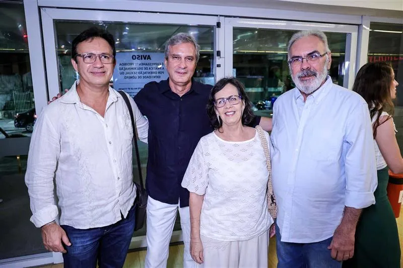Custodio Almeida, Tiago Santana, Neuma Figueiredo e Esdras Guimarães