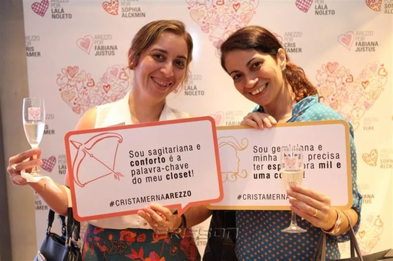 Aline Parente e Suziane Brasil