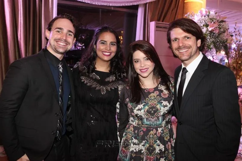 Andre Gresse, Ana Paola Lins, Isabella Sancho e Jose Meudo