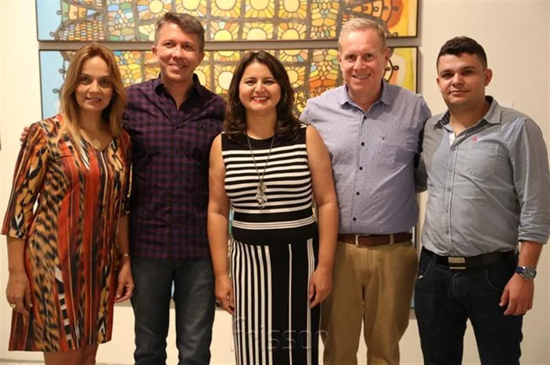 Cristina Tavares, Sergio Helle, Sely Senna, Andre Mercanti e Murilo Moura