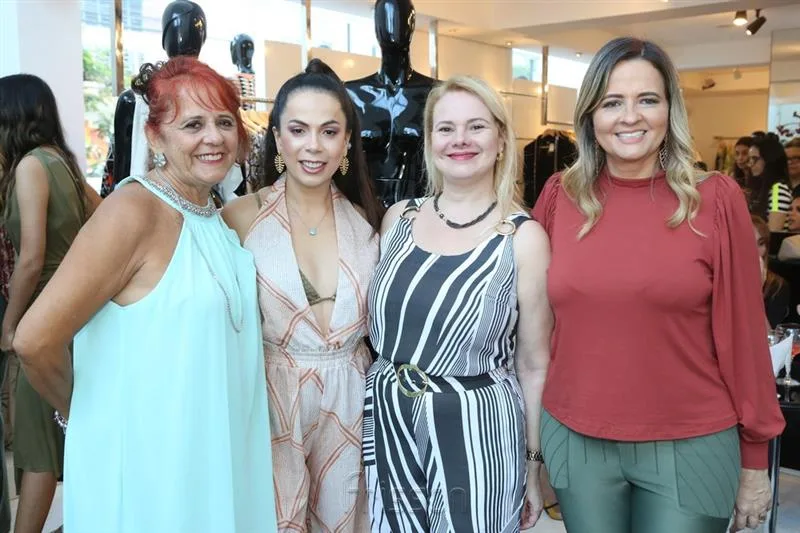 Fátima Duarte , Roberta Fonteles, Janaina Lima e Mychele Sampaio