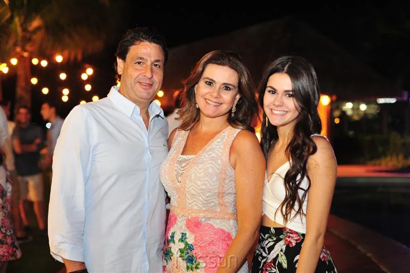 Alexandre Rangel, Ivana e Lize Bezerra