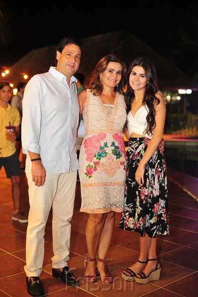 Alexandre Rangel, Ivana e Lize Bezerra