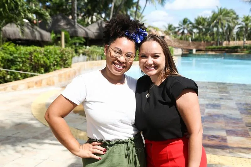 Andreza Íris e Raíssa Bisol