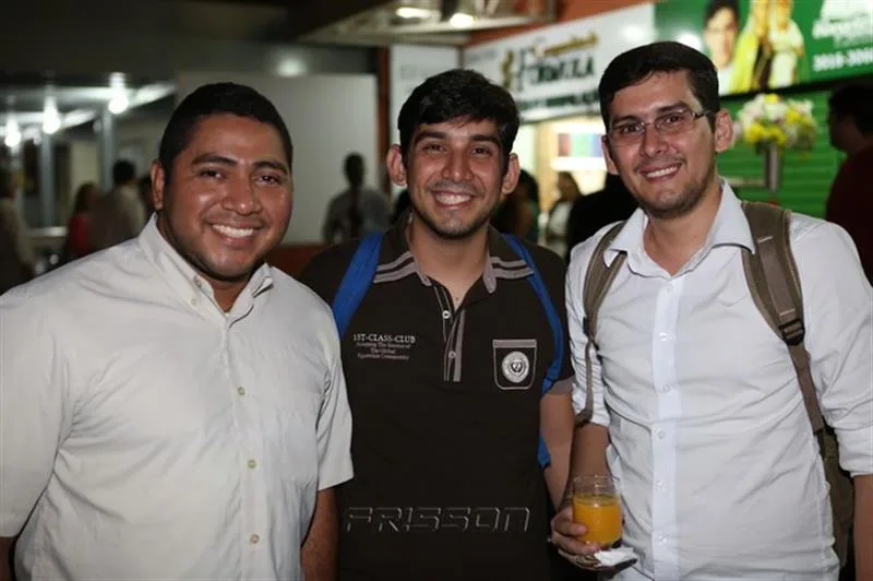 Bruno Apolinario, Felipe Calisto e Junior Alves