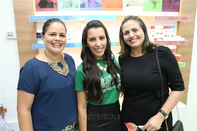 Danielle Cavalcante, Fabiana Azevedo e Liana Cavalcante