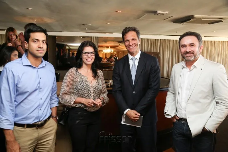 Carlos Márcio, Aline Ferreira, Marcelo Moojen e George Pinto