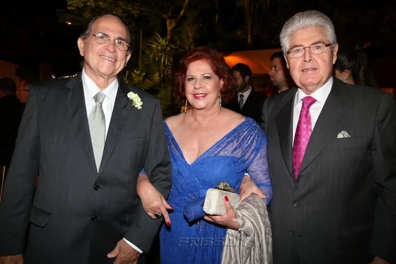 Antônio Fiúza, Ana Virgínia e Lúcio Carneiro