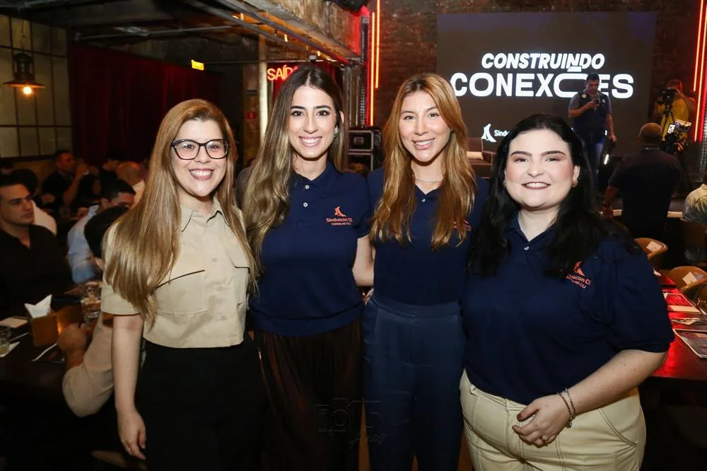 Cassia Liliane, Manoella Linhares, Cláudia Vidal e Luiza Queiroz