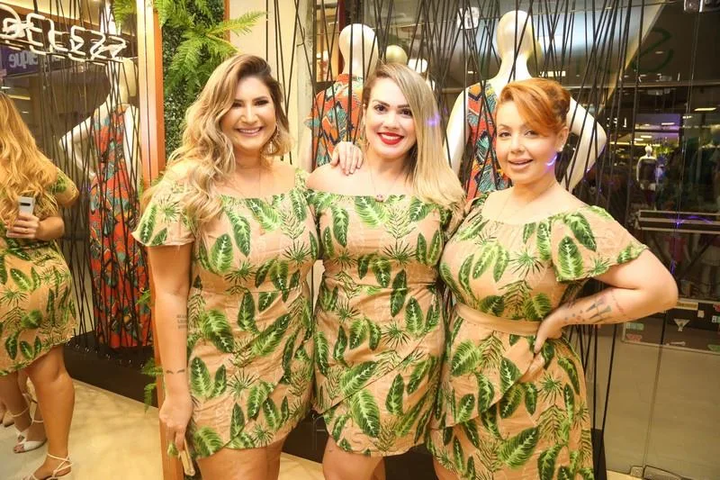 Bruna Rego, Lívia Torres e Paula Curvy