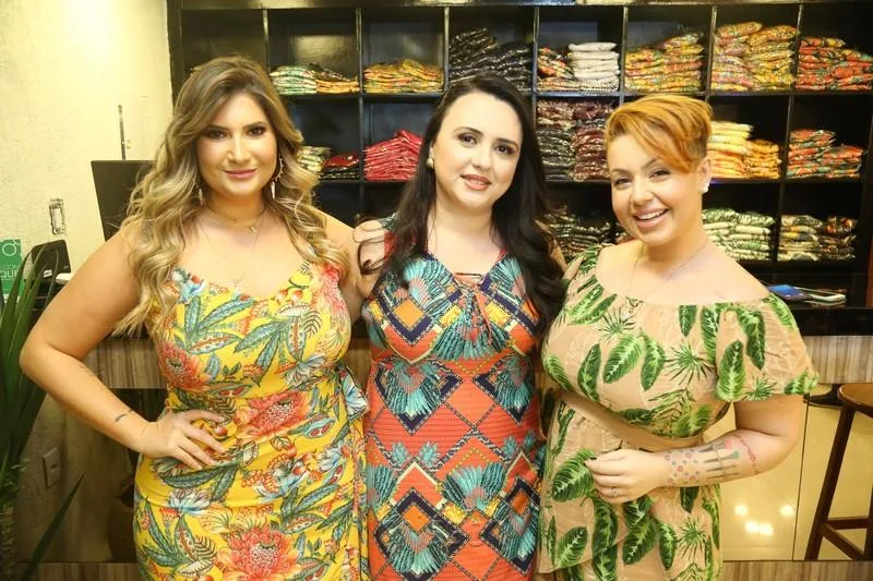Bruna Rego, Vanessa Viana e Paula Curvy