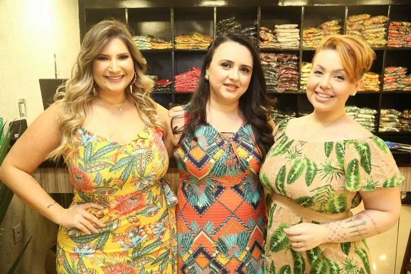 Bruna Rego, Vanessa Viana e Paula Curvy