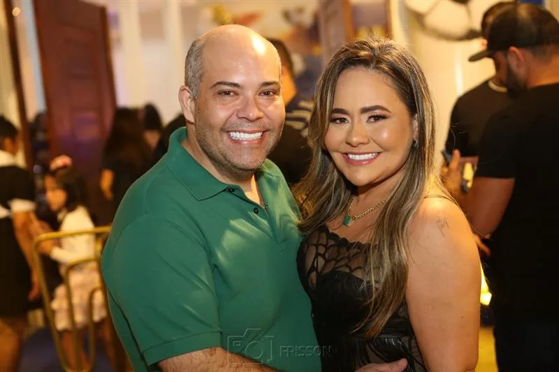 Andre Telles e Marcella Bispo