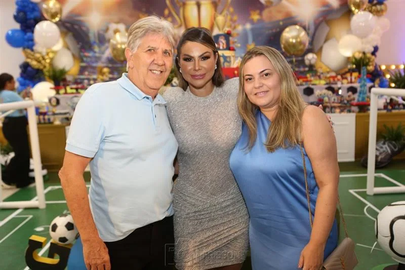 Ângelo Oliva, Jamile Lima e Tatiana Oliva