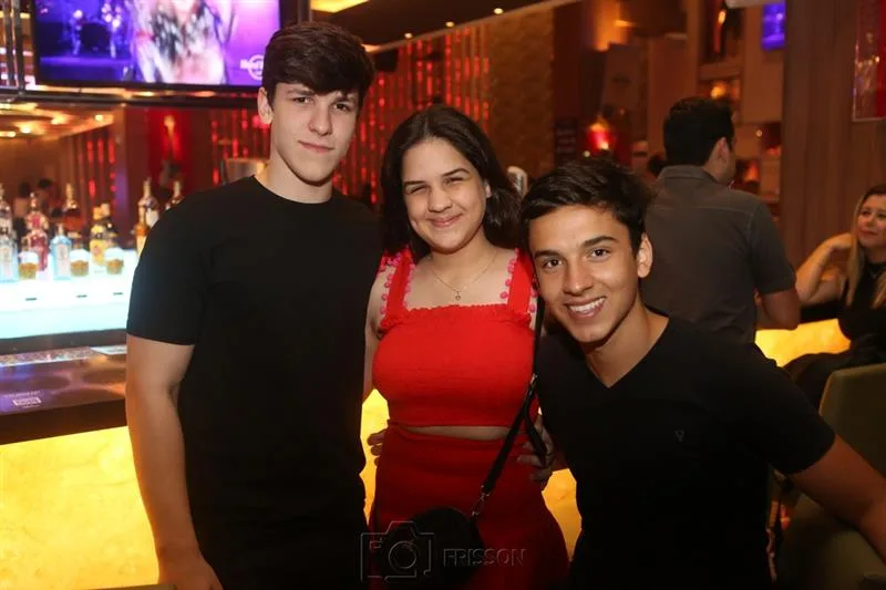 Arthur Alves, Julia Pinto e Davi Aguiar