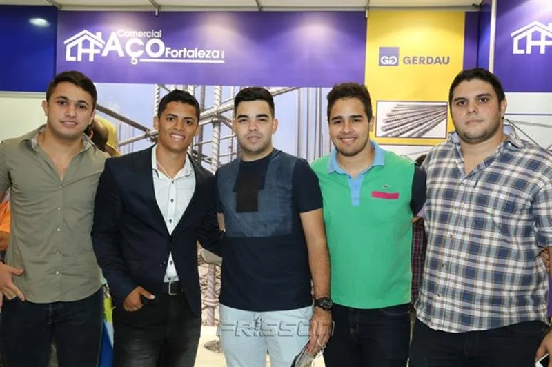 Amadeu Filho, Ulisses Uchoa, Lucas Lima, Caio César e Felipe Luna