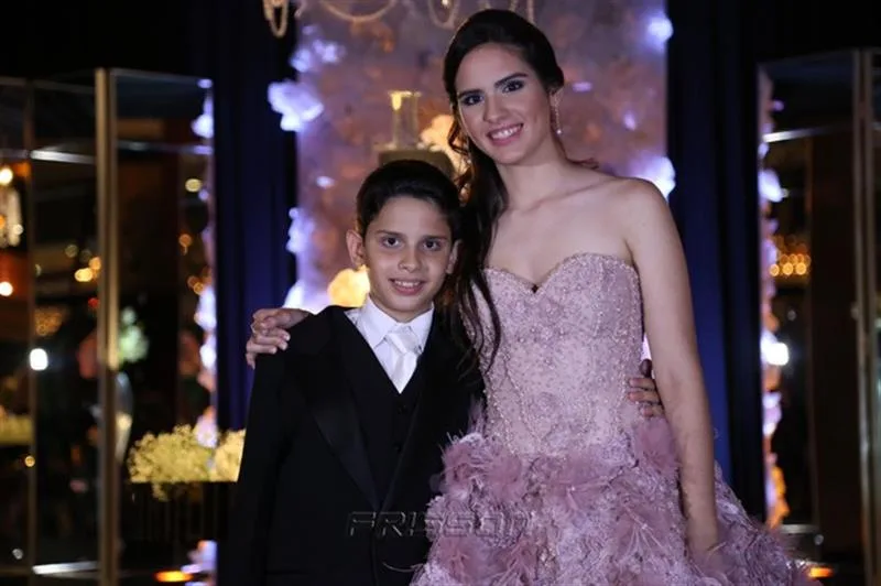 Arthur e Luisa Diniz