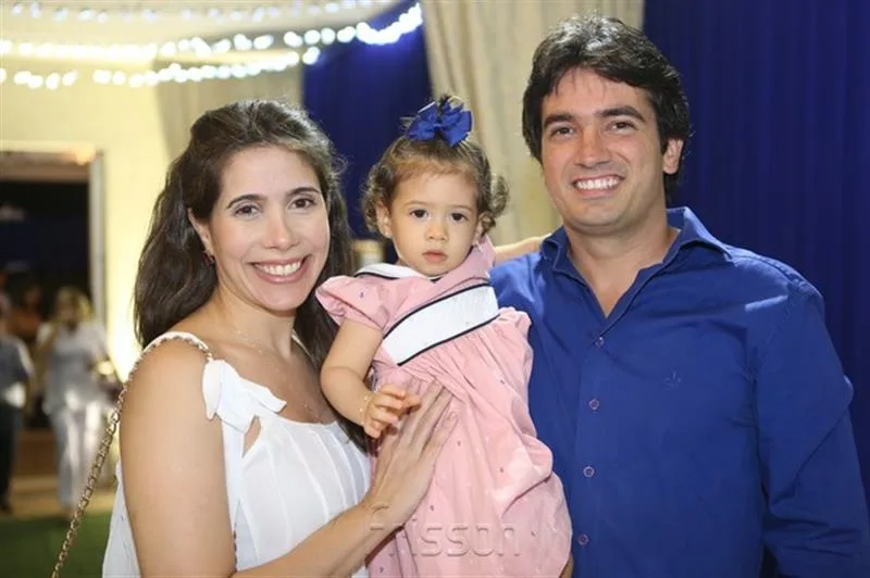 Aline, Lys e Daniel Borges