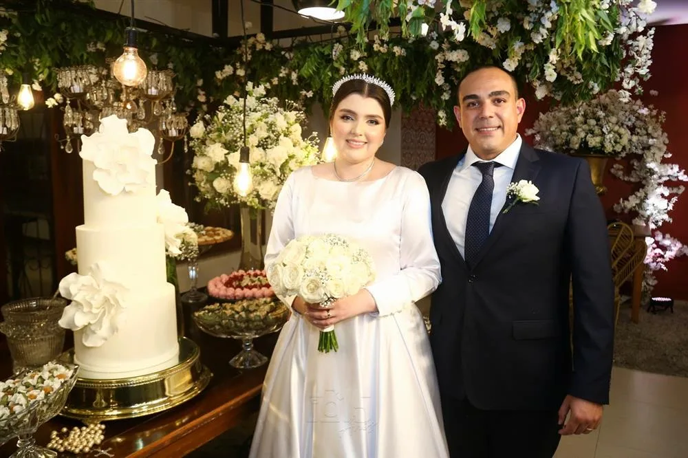 Andressa Barroso e Pedro Hassan