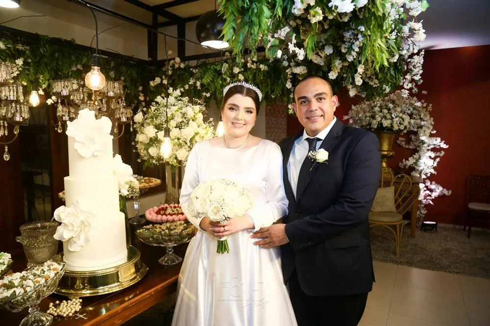 Andressa Barroso e Pedro Hassan