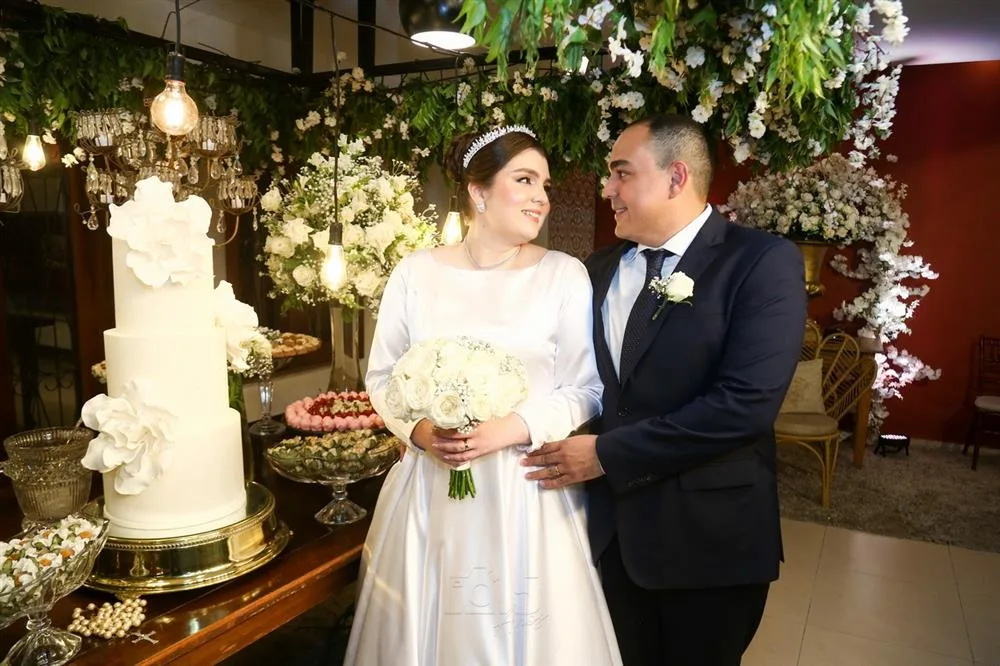 Andressa Barroso e Pedro Hassan