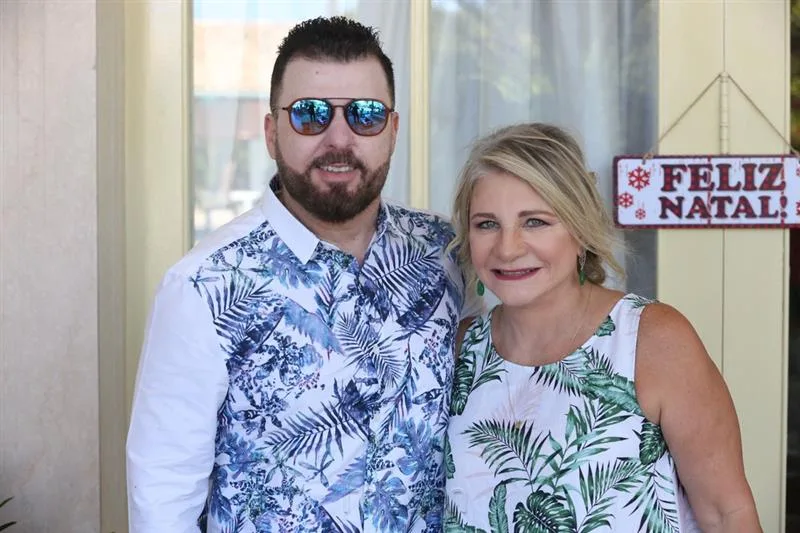 Cesar Martins e Rosangela Dias