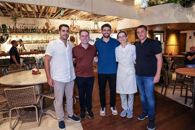 Felipe Lima, Helder Martins, Joao Vitor Palacio, Louise Benevides e Deda Gomes