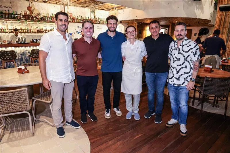 Felipe Lima, Helder Martins, Joao Vitor Palacio, Louise Benevides, Deda Gomes e Miguel Filho
