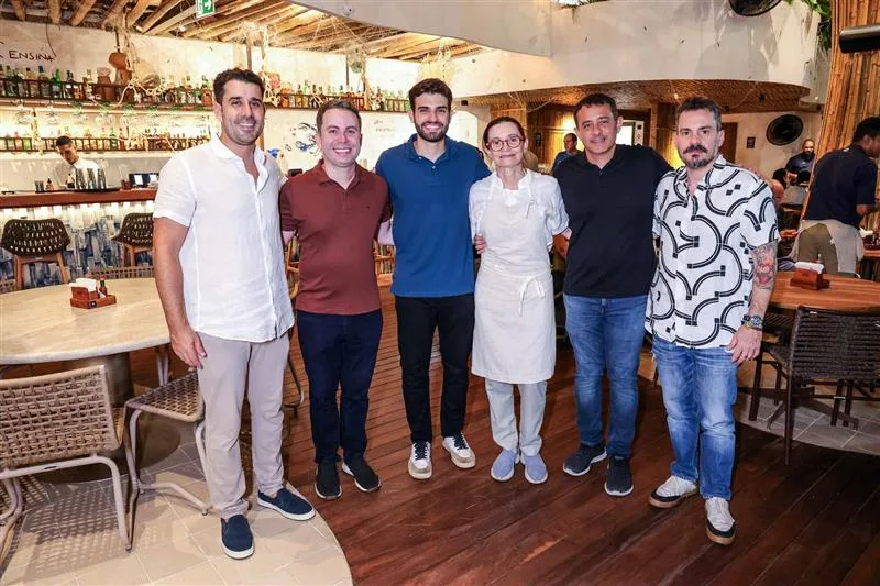 Felipe Lima, Helder Martins, Joao Vitor Palacio, Louise Benevides, Deda Gomes e Miguel Filho