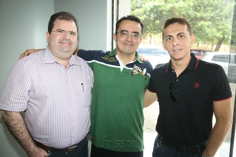 Carlos Augusto, José Ferreira Bruno e Paulo Fernando