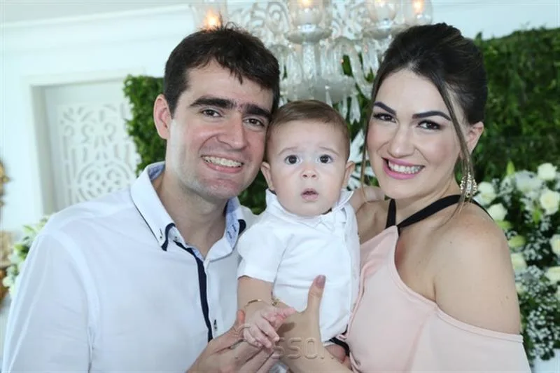 Arthur, Exeusa e Juliana Costa Lima