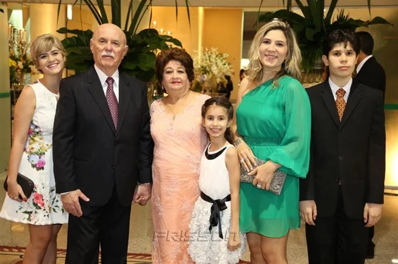 Julia Pimenta, Freitas Cordeiro, Marlize, Julia, Cristiana e Arthur Freitas
