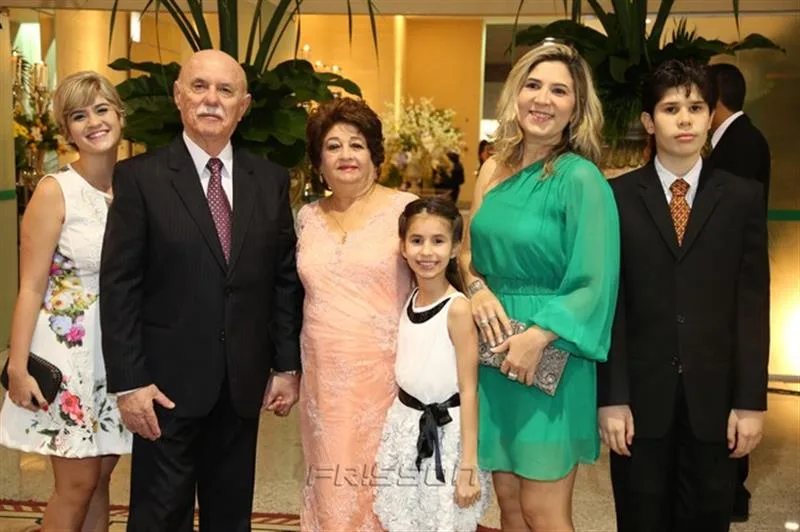 Julia Pimenta, Freitas Cordeiro, Marlize, Julia, Cristiana e Arthur Freitas