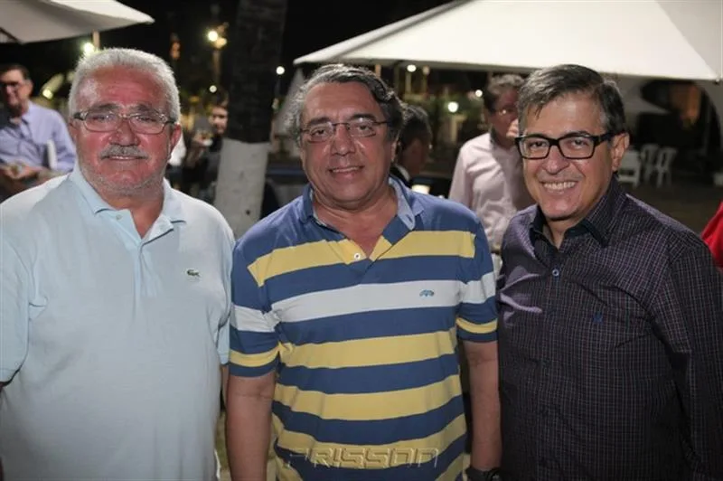 Aclimar Rocha, Guto Benevides e Paulo César Norões