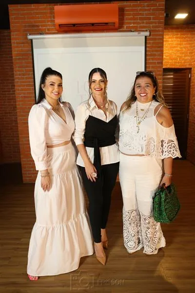 Ana Silvia Lima, Dzrre Cavalcante e Ana Cristina Guilherme