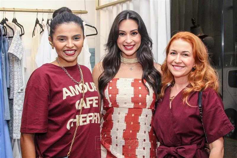 Ana Virginia Cardoso, Brenda Bernardo e Felicia Sarrassini