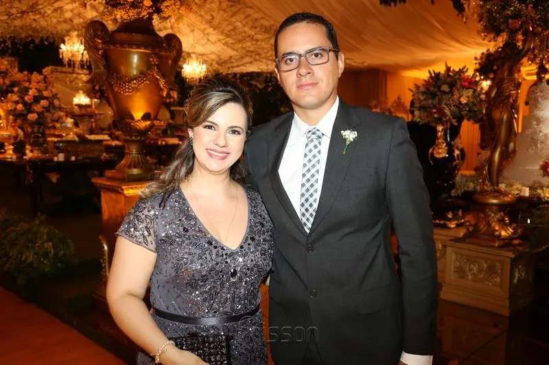 Aline Fernandes e Erico Campos