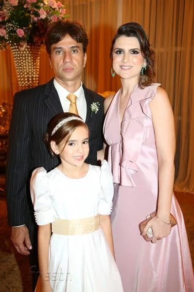 Bruna, Alexandre Franco e Carolina Pessoa